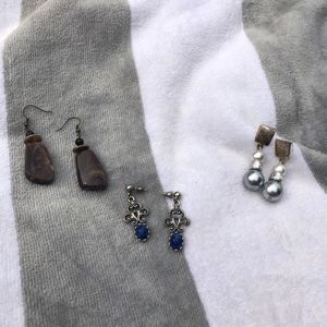 bundle // three pairs of earrings